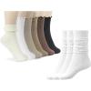 image:imageBomKinta Slouch Socks Women with TurnCuff Frilly Sock