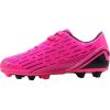 image:imageBomKinta Kids FG Soccer Shoes Athletic Outdoor Soccer Cleats3rose Red
