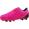 image:imageBomKinta Kids FG Soccer Shoes Athletic Outdoor Soccer Cleats3rose Red