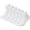 image:imageBomKinta Ankle Socks for Women  Soft Cotton Quarter Socks with Reinforced Sole  Casual Sock with Band 6 Pairs Gifts6 Pairs  White