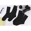 image:imageBomKinta Calf Socks for Women  Thin Solid Cotton Crew Socks  Casual Cute Above Ankle Sock Gifts6 Pairs All Black