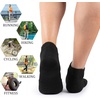 image:imageBomKinta Mens Athletic Running Ankle Socks Low Cut Cushioned 6 Pairs6 Pairsblack