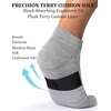 image:imageBomKinta Mens Athletic Running Ankle Socks Low Cut Cushioned 6 Pairs6 Pairsgrey