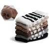 image:imageBomKinta Striped Crew Socks Women  Retro Novelty Socks  Stretchy Casual Athletic Cotton Gifts Sock Size 5106 Pairs  Mix Color 6