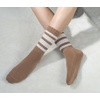 image:imageBomKinta Striped Crew Socks Women  Retro Novelty Socks  Stretchy Casual Athletic Cotton Gifts Sock Size 5106 Pairs  Mix Color 6