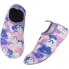 image:imageBomKinta Baby Boy Girls Quick Dry Water Shoes Walking Aqua SocksBlue Purple Unicorn