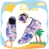 image:imageBomKinta Baby Boy Girls Quick Dry Water Shoes Walking Aqua SocksBlue Purple Unicorn