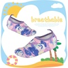 image:imageBomKinta Baby Boy Girls Quick Dry Water Shoes Walking Aqua SocksBlue Purple Unicorn