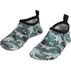 image:imageBomKinta Baby Boy Girls Quick Dry Water Shoes Walking Aqua SocksCamouflage Dinosaur