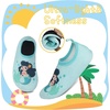 image:imageBomKinta Baby Boy Girls Quick Dry Water Shoes Walking Aqua SocksLight Green Mermaid