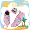 image:imageBomKinta Baby Boy Girls Quick Dry Water Shoes Walking Aqua SocksPink Green Unicorn