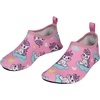image:imageBomKinta Baby Boy Girls Quick Dry Water Shoes Walking Aqua SocksPink Green Unicorn