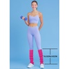image:imageBomKinta Leg Warmers for Women Gift 80s Ruffle Leg Sleeves for Party Yoga  Soft Fashion Knit Calf Accessories Cute90s Halloween1 Pair  Rose