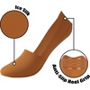 image:imageBomKinta No Show Socks Womens 10 Pairs Non Slip Low Cut Liner Size 511  Breathable Flat Invisible Sweat wicking Cotton10 Pairs  Morandi Color
