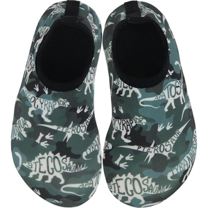 image:imageBomKinta Baby Boy Girls Quick Dry Water Shoes Walking Aqua SocksCamouflage Dinosaur