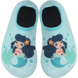 image:imageBomKinta Baby Boy Girls Quick Dry Water Shoes Walking Aqua SocksLight Green Mermaid