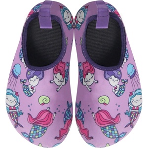 image:imageBomKinta Baby Boy Girls Quick Dry Water Shoes Walking Aqua SocksMermaid