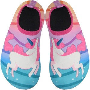 image:imageBomKinta Baby Boy Girls Quick Dry Water Shoes Walking Aqua SocksRose Unicorn