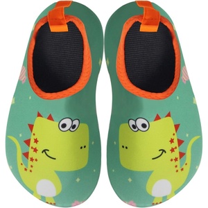 image:imageBomKinta Baby Boy Girls Quick Dry Water Shoes Walking Aqua SocksYellow Dinosaur