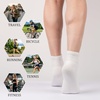 image:imageBomKinta Ankle Socks for Women Casual Socks with Cushioned Sole 6 Pairs  Gym Athletic Mini Crew Quarter SocksCushioned Soles Cotton Comfortable6 White