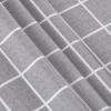 imagesancua Checkered Vinyl Rectangle Tablecloth  60 x 84 Inch  100 Waterproof Oil Spill Proof PVC Table Cloth Wipe Clean Table Cover for Dining Table Buffet Parties and Camping Black and WhiteGrey Checkered