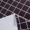 imagesancua Checkered Vinyl Rectangle Tablecloth 54 x 78 Inch  100 Waterproof Oil Proof Spill Proof PVC Plaid Table Cloth Wipe Clean Buffalo Table Cover for Dining Table Buffet Parties Black and WhiteCoffee Checkered