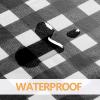 imagesancua 2 Pack Checkered Vinyl Rectangle Tablecloth 54 x 78 Inch 100 Waterproof Oil Proof Spill Proof PVC Table Cloth Wipe Clean Table Cover for Dining Table Buffet Parties Black and WhiteBlack and White Checkered