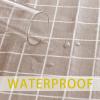 imagesancua 2 Pack Checkered Vinyl Rectangle Tablecloth 54 x 78 Inch 100 Waterproof Oil Proof Spill Proof PVC Table Cloth Wipe Clean Table Cover for Dining Table Buffet Parties Black and WhiteKhaki Checkered