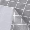imagesancua 2 Pack Checkered Vinyl Rectangle Tablecloth 54 x 78 Inch 100 Waterproof Oil Proof Spill Proof PVC Table Cloth Wipe Clean Table Cover for Dining Table Buffet Parties Black and WhiteGrey Checkered