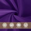 imagesancua Black Rectangle Tablecloths for 8 Foot Tables 6 Pack  Washable Polyester Fabric Table Cloth for Wedding Party Birthday Banquet Reception 60x120 InchPurple