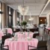 imagesancua Black Rectangle Tablecloths for 8 Foot Tables 6 Pack  Washable Polyester Fabric Table Cloth for Wedding Party Birthday Banquet Reception 60x120 InchPink