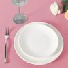 imagesancua Black Rectangle Tablecloths for 8 Foot Tables 6 Pack  Washable Polyester Fabric Table Cloth for Wedding Party Birthday Banquet Reception 60x120 InchPink