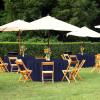 imagesancua Black Rectangle Tablecloths for 8 Foot Tables 6 Pack  Washable Polyester Fabric Table Cloth for Wedding Party Birthday Banquet Reception 60x120 InchNavy