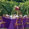 imagesancua Black Rectangle Tablecloths for 8 Foot Tables 6 Pack  Washable Polyester Fabric Table Cloth for Wedding Party Birthday Banquet Reception 60x120 InchPurple