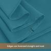 imagesancua Black Rectangle Tablecloths for 8 Foot Tables 6 Pack  Washable Polyester Fabric Table Cloth for Wedding Party Birthday Banquet Reception 60x120 InchTeal