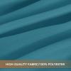 imagesancua Black Rectangle Tablecloths for 8 Foot Tables 6 Pack  Washable Polyester Fabric Table Cloth for Wedding Party Birthday Banquet Reception 60x120 InchTeal
