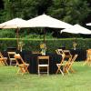 imagesancua Black Rectangle Tablecloths for 8 Foot Tables 6 Pack  Washable Polyester Fabric Table Cloth for Wedding Party Birthday Banquet Reception 60x120 InchBlack