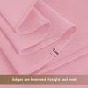 imagesancua Black Square Tablecloths 85x85 Inch 2 Pack  Fabric Table Cloth for Square or Round Tables Washable Polyester Table Cover for Outdoor Party Birthday Buffet ResturantPink