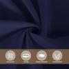 imagesancua Black Square Tablecloths 85x85 Inch 2 Pack  Fabric Table Cloth for Square or Round Tables Washable Polyester Table Cover for Outdoor Party Birthday Buffet ResturantNavy