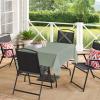 imagesancua Black Square Tablecloths 85x85 Inch 2 Pack  Fabric Table Cloth for Square or Round Tables Washable Polyester Table Cover for Outdoor Party Birthday Buffet ResturantSage Green