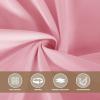 imagesancua Black Square Tablecloths 85x85 Inch 2 Pack  Fabric Table Cloth for Square or Round Tables Washable Polyester Table Cover for Outdoor Party Birthday Buffet ResturantPink