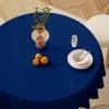 imagesancua Navy Blue Tablecloths for 8 Foot Rectangle Tables 6 Pack  60x120 Inch  Washable Fabric Cloth Table Cloth Reusable Polyester Table Covers for Wedding Party Banquet Independence DayNavy Blue