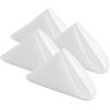 image:imagesancua 12 Pack White Cloth Napkins 17 x 17 Inches 100 Polyester Fabric Dinner Napkins with Hemmed Edges Washable Reusable Napkin Ideal for Parties Weddings and Restaurant Dinners