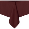 image:imagesancua White Table Cloths Rectangle 8 Pack 90x132 Inch Tablecoths Rectangular for 6 Foot Tables  Washable Polyester Fabric Table Cover for Wedding Birthday Party Banquet ReceptionBurgundy
