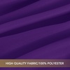 image:imagesancua Round Tablecloth 108 Inch Diameter 6 Pack Burgundy  Circle Polyester Fabric Table Cloth for Chiristmas Party Reception Banquet Birthday Washable Formal Table Cover Fit 4296 Inch TablesPurple