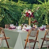 image:imagesancua Round Tablecloth 108 Inch Diameter 6 Pack Burgundy  Circle Polyester Fabric Table Cloth for Chiristmas Party Reception Banquet Birthday Washable Formal Table Cover Fit 4296 Inch TablesSage Green