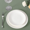 image:imagesancua Round Tablecloth 108 Inch Diameter 6 Pack Burgundy  Circle Polyester Fabric Table Cloth for Chiristmas Party Reception Banquet Birthday Washable Formal Table Cover Fit 4296 Inch TablesSage Green