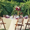 image:imagesancua Round Tablecloth 108 Inch Diameter 6 Pack Burgundy  Circle Polyester Fabric Table Cloth for Chiristmas Party Reception Banquet Birthday Washable Formal Table Cover Fit 4296 Inch TablesBeige