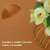 image:imagesancua Round Tablecloth 108 Inch Diameter 6 Pack Burgundy  Circle Polyester Fabric Table Cloth for Chiristmas Party Reception Banquet Birthday Washable Formal Table Cover Fit 4296 Inch TablesBronze