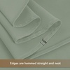 image:imagesancua Round Tablecloth 108 Inch Diameter 6 Pack Burgundy  Circle Polyester Fabric Table Cloth for Chiristmas Party Reception Banquet Birthday Washable Formal Table Cover Fit 4296 Inch TablesSage Green